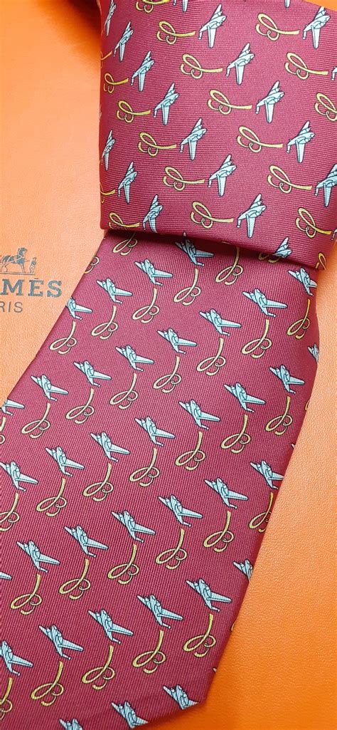 hermes tie airplane|Hermes ties for men.